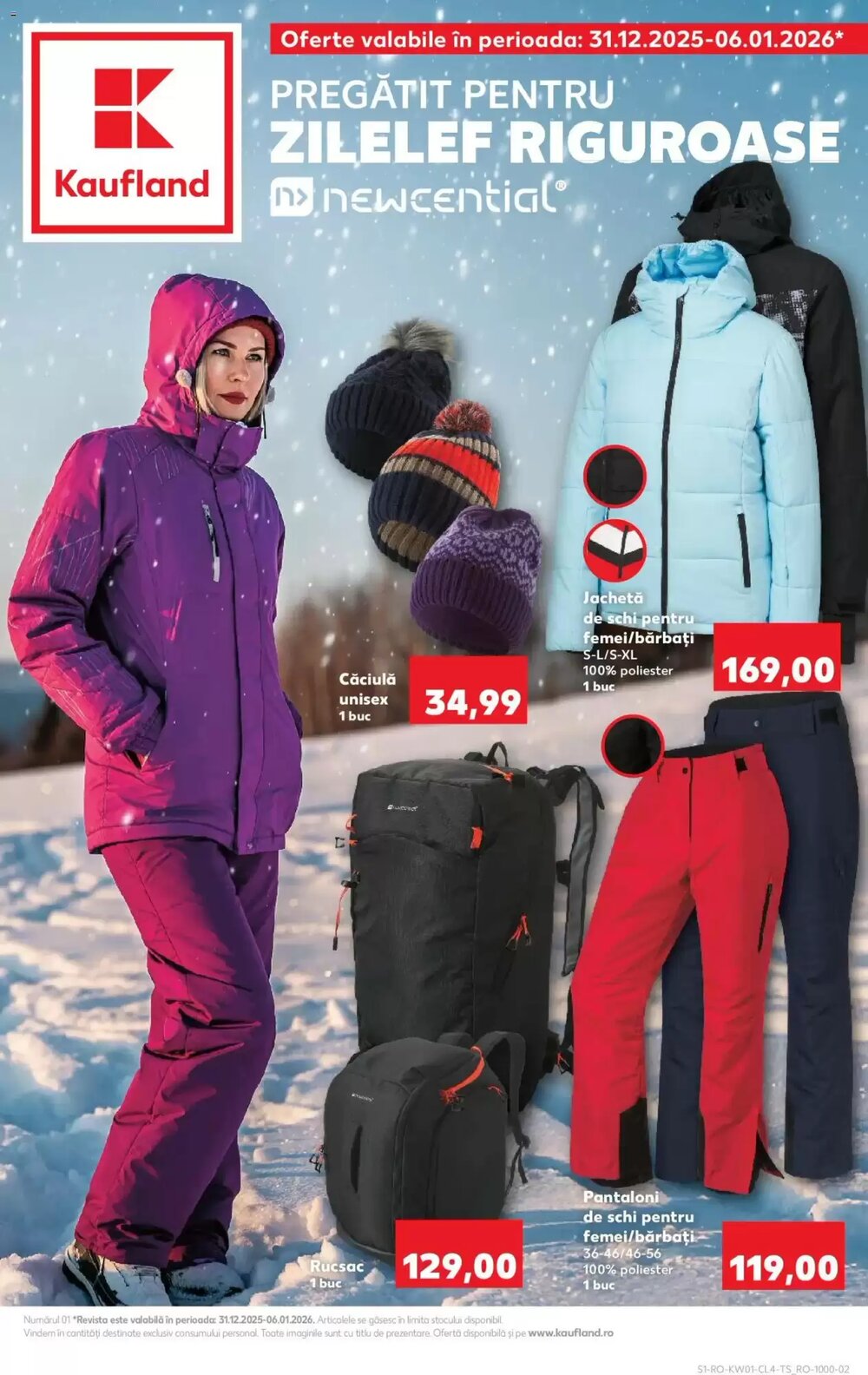 Catalogul cu oferte Kaufland valabil de la 31.12.2025 - Pagina 1.