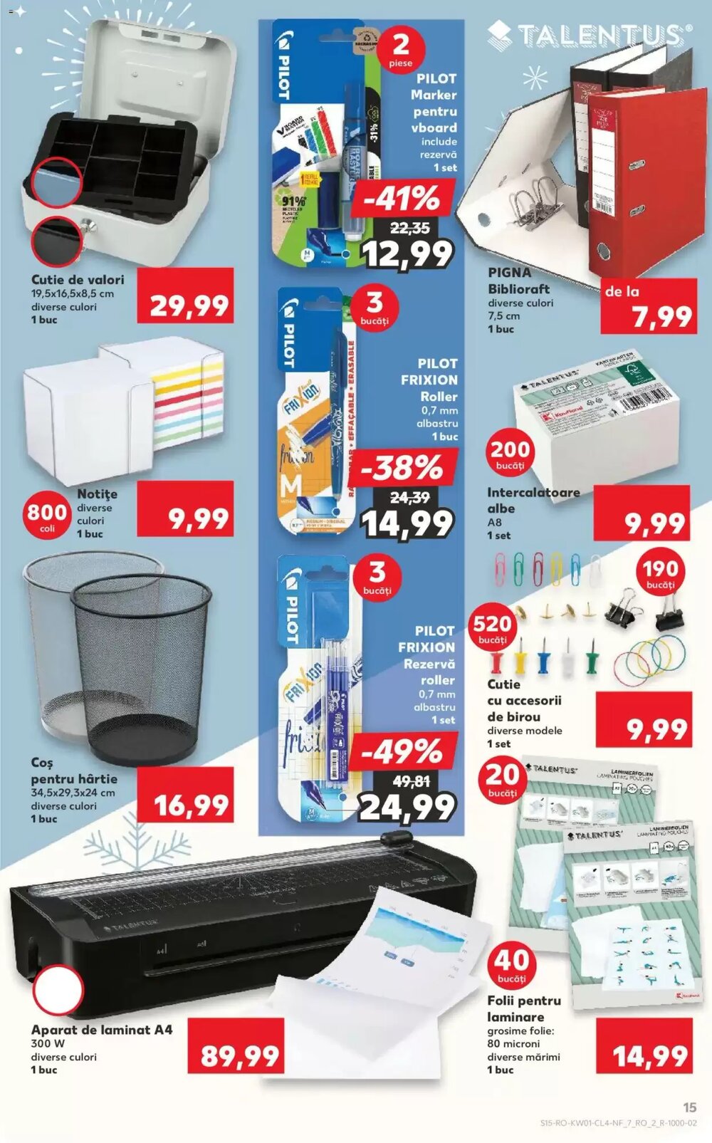 Catalogul cu oferte Kaufland valabil de la 31.12.2025 - Pagina 15.
