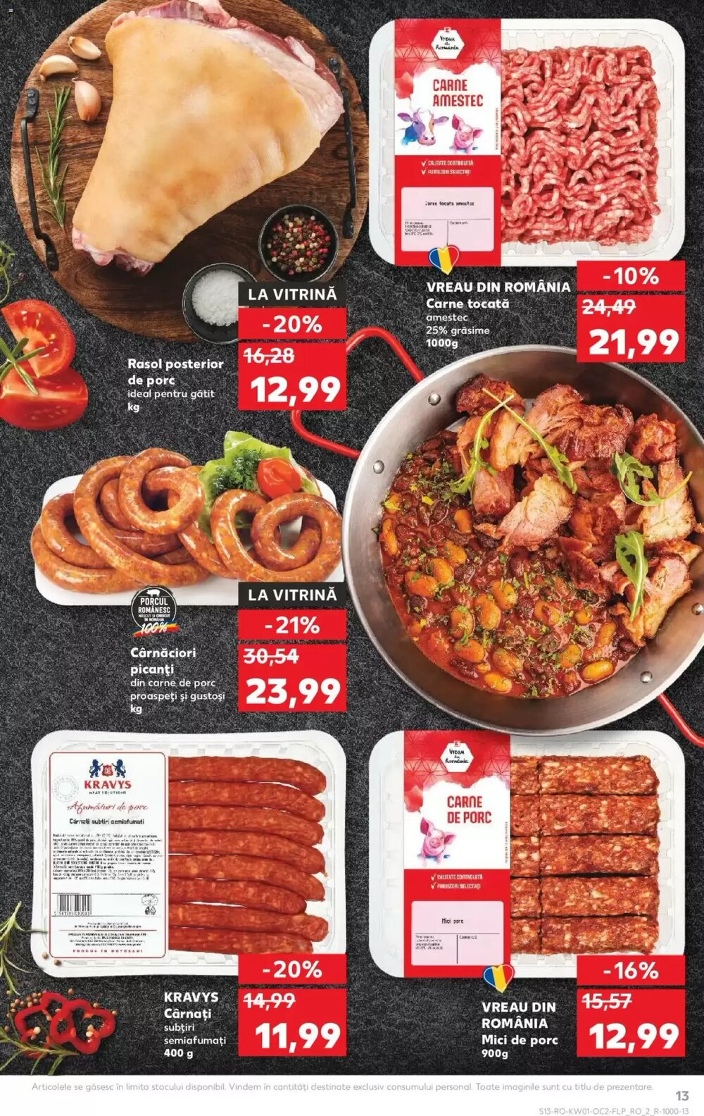 Catalogul cu oferte Kaufland valabil de la 31.12.2025 - Pagina 13.