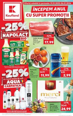 Catalogul cu oferte Kaufland valabil de la 31.12.2025