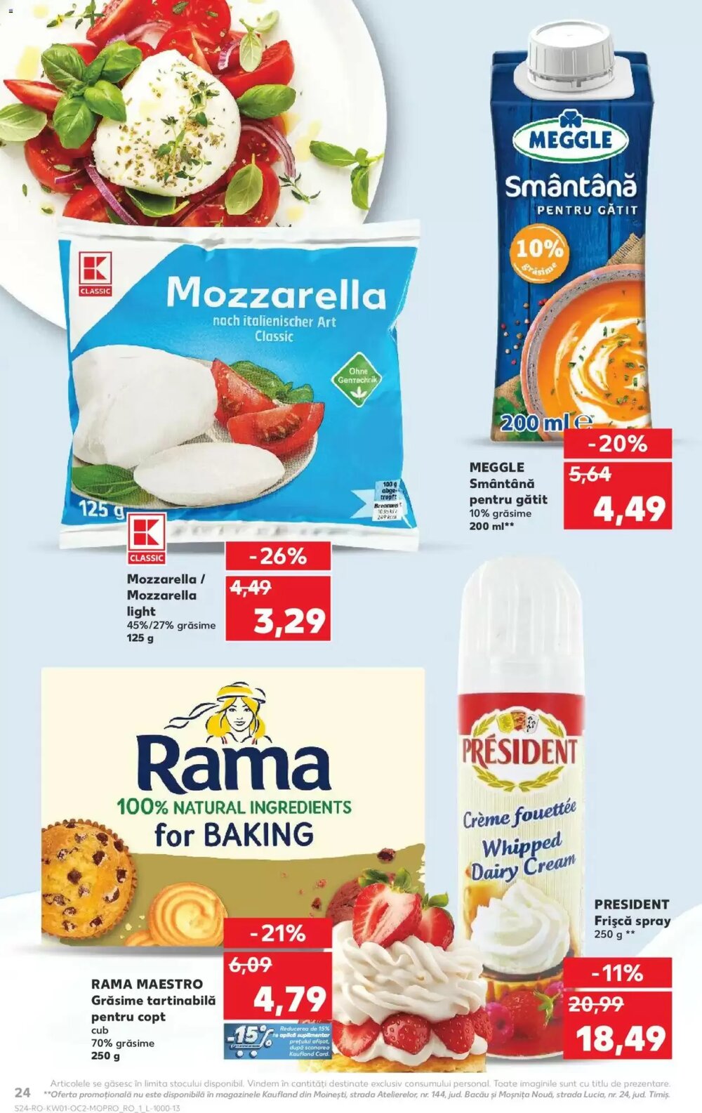 Catalogul cu oferte Kaufland valabil de la 31.12.2025 - Pagina 24.