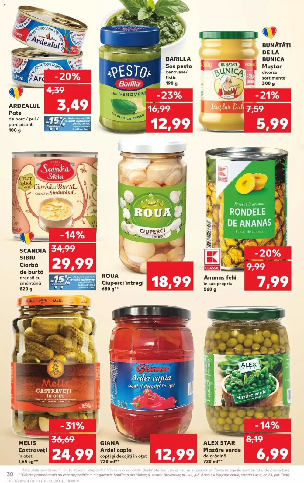 Catalogul cu oferte Kaufland valabil de la 31.12.2025 - Pagina 30.