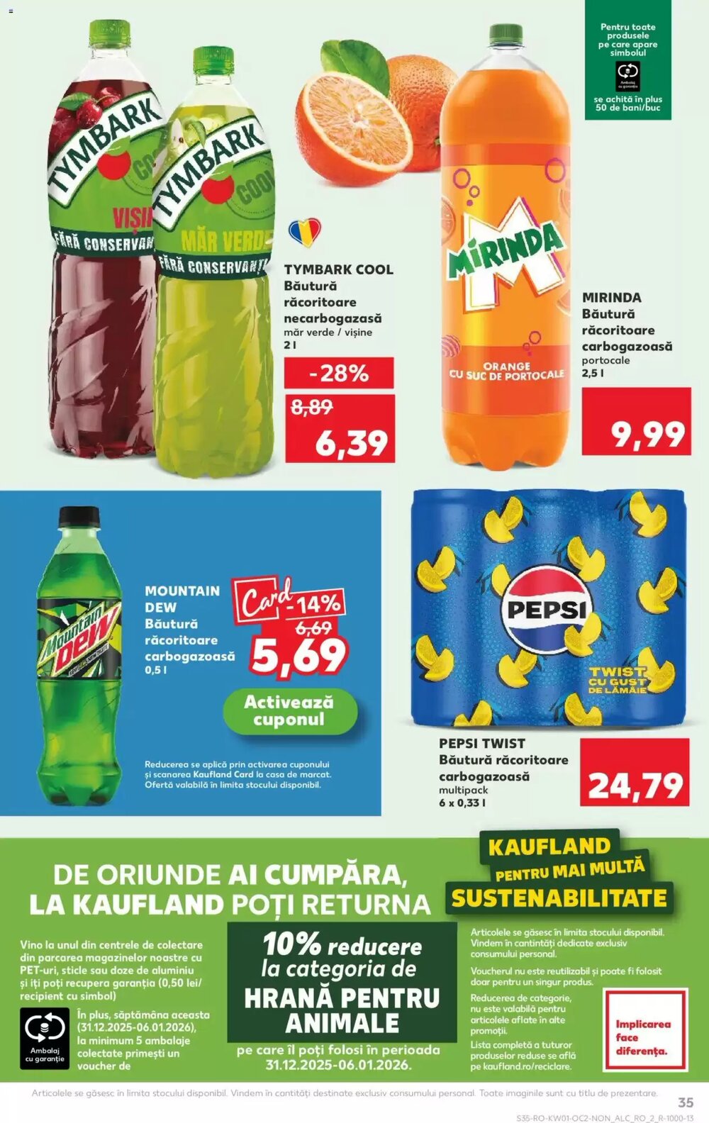 Catalogul cu oferte Kaufland valabil de la 31.12.2025 - Pagina 35.