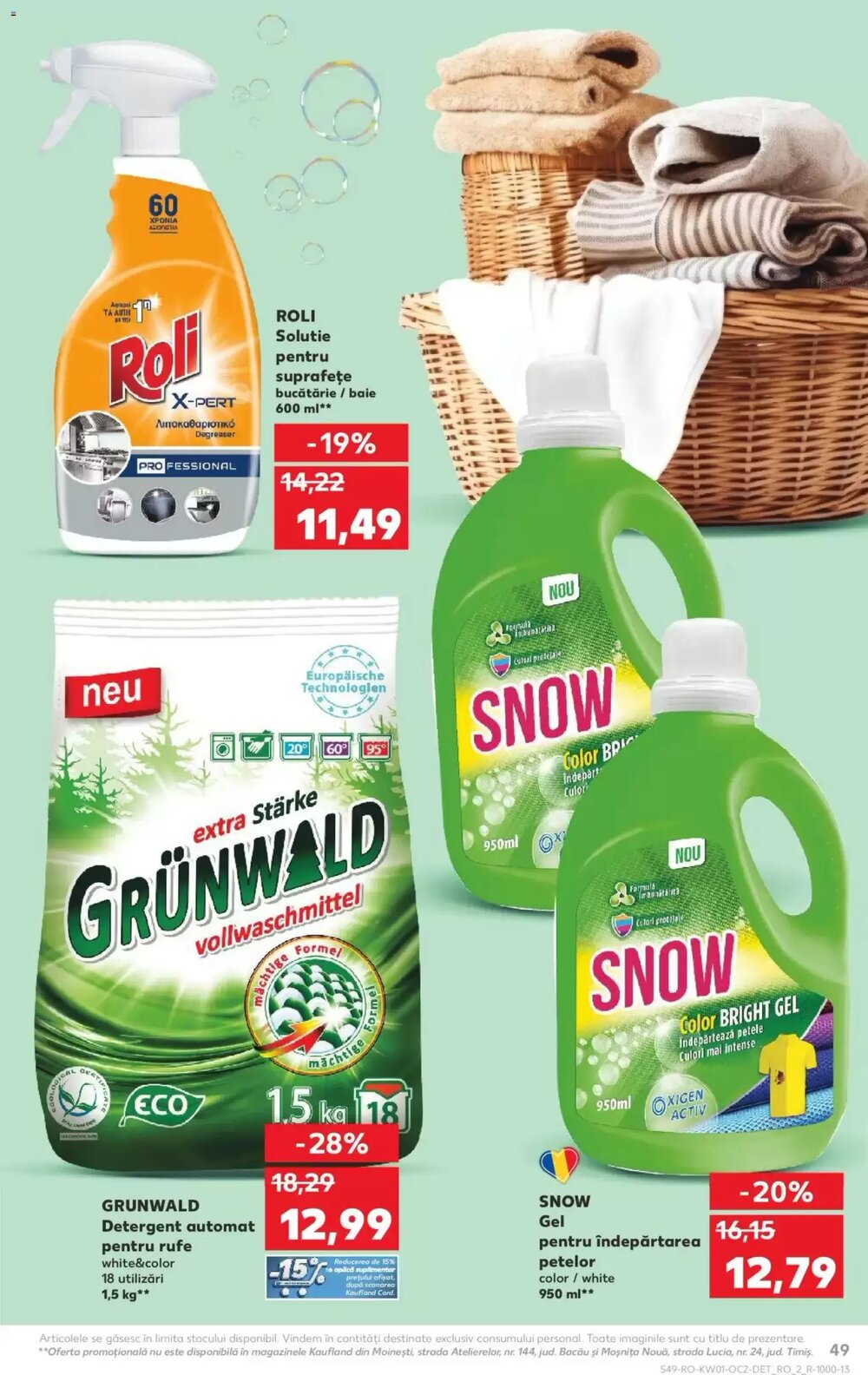 Catalogul cu oferte Kaufland valabil de la 31.12.2025 - Pagina 49.