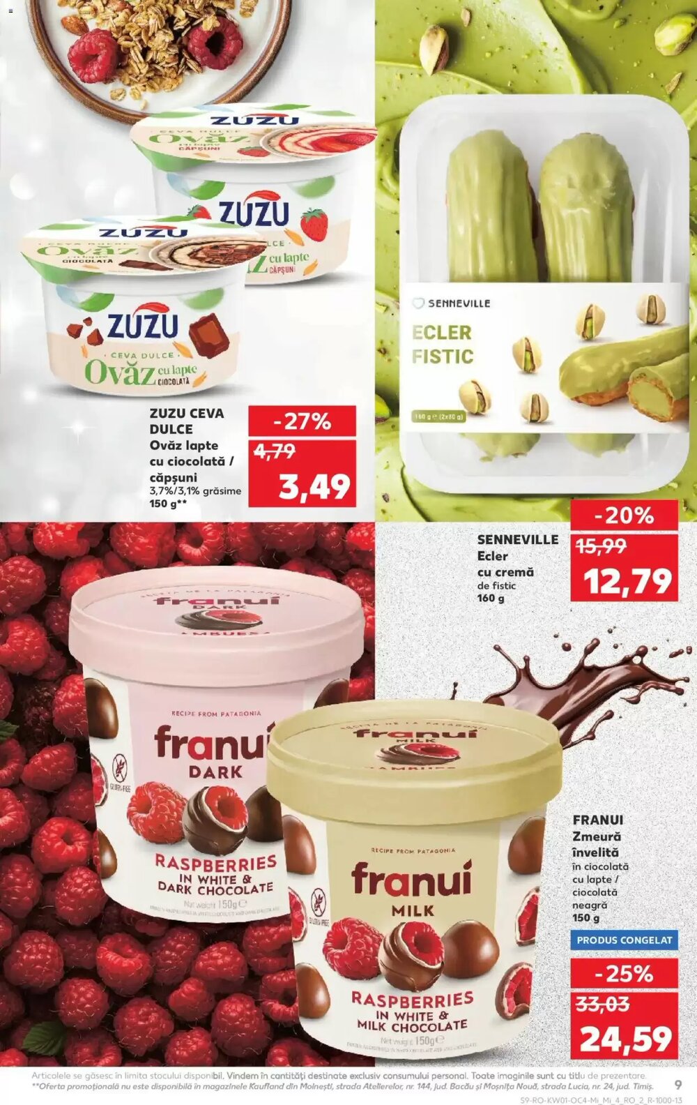 Catalogul cu oferte Kaufland valabil de la 31.12.2025 - Pagina 9.