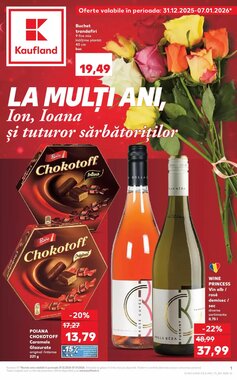 Catalogul cu oferte Kaufland valabil de la 31.12.2025