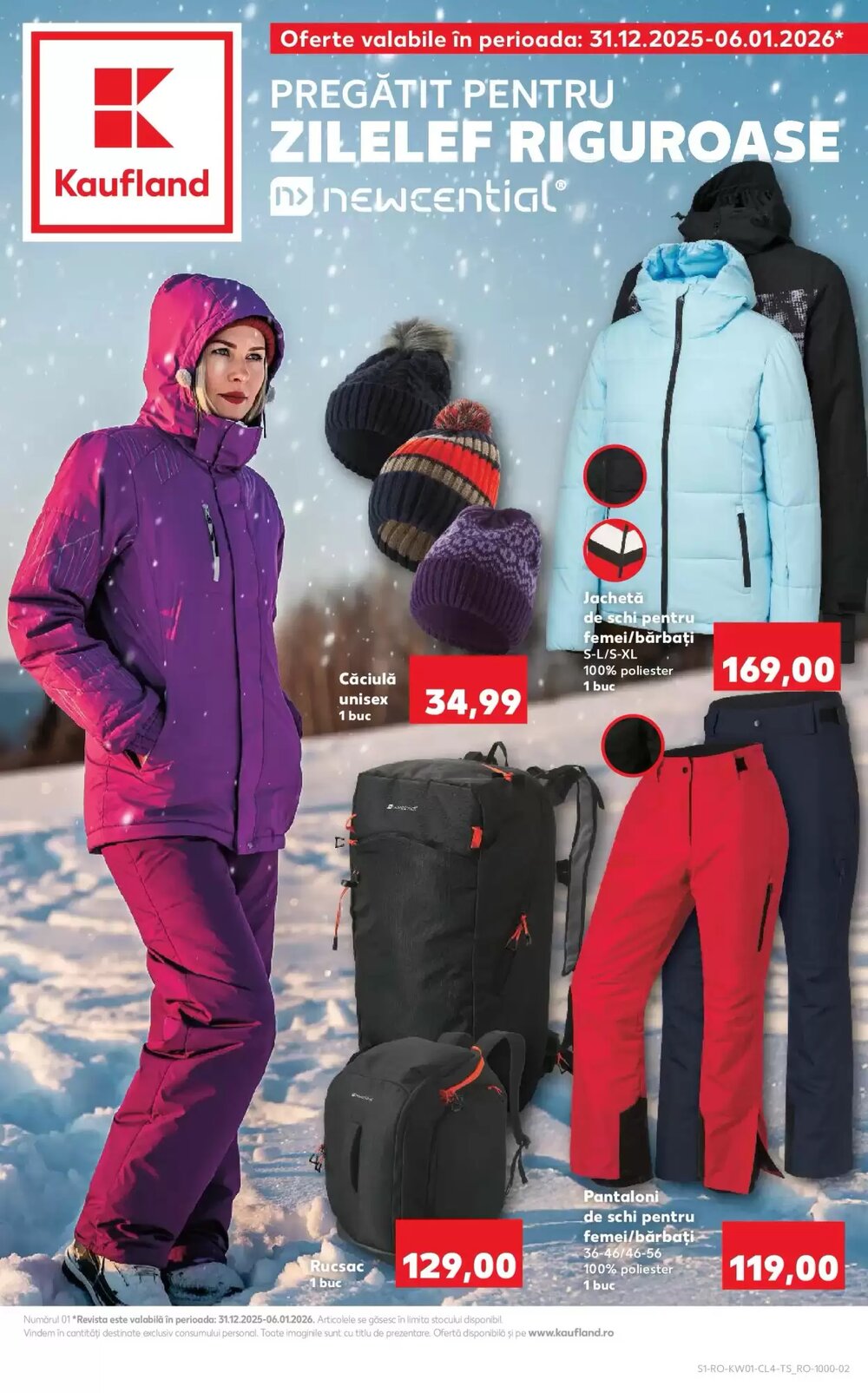 Catalogul cu oferte Kaufland valabil de la 31.12.2025 - Pagina 1.