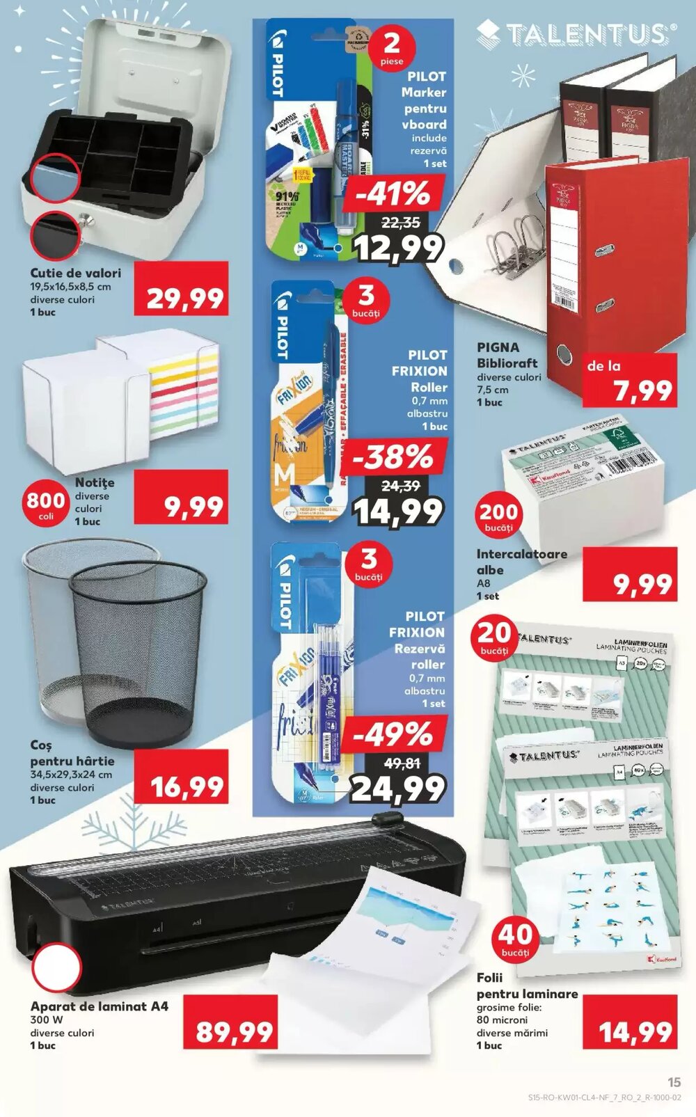 Catalogul cu oferte Kaufland valabil de la 31.12.2025 - Pagina 15.