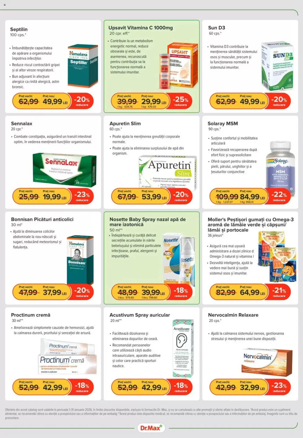Catalogul cu oferte Dr.Max valabil de la 31.12.2025 - Pagina 5.
