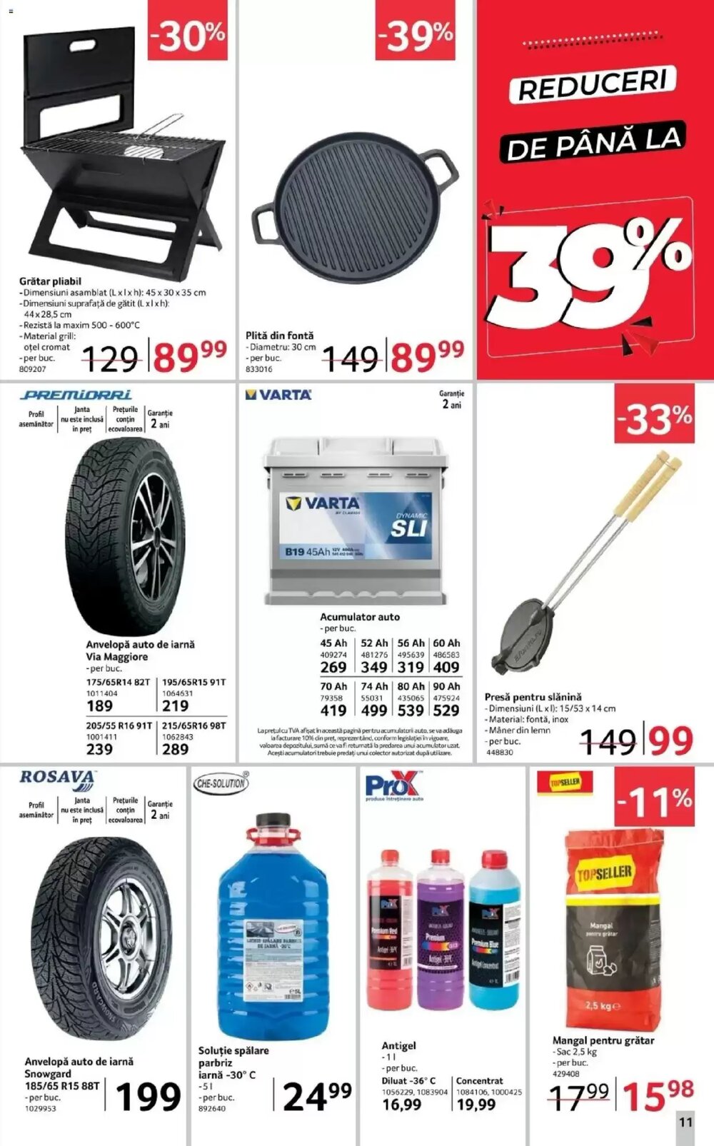 Catalogul cu oferte Selgros valabil de la 01.01.2026 - Pagina 11.
