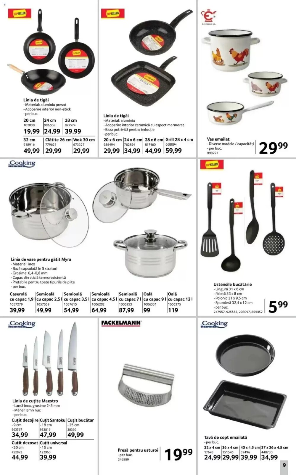 Catalogul cu oferte Selgros valabil de la 01.01.2026 - Pagina 9.