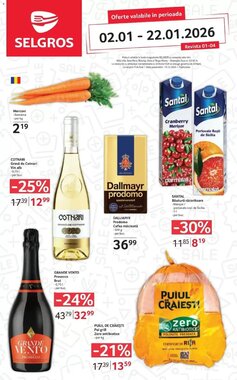 Catalogul cu oferte Selgros valabil de la 01.01.2026