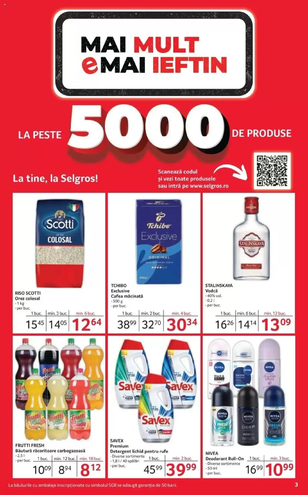 Catalogul cu oferte Selgros valabil de la 01.01.2026 - Pagina 3.
