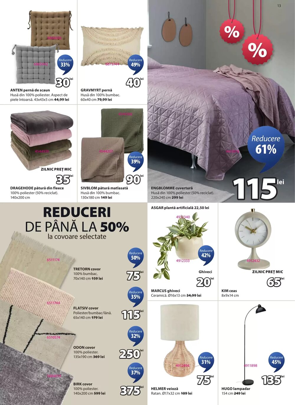 Catalogul cu oferte JYSK valabil de la 01.01.2026 - Pagina 13.