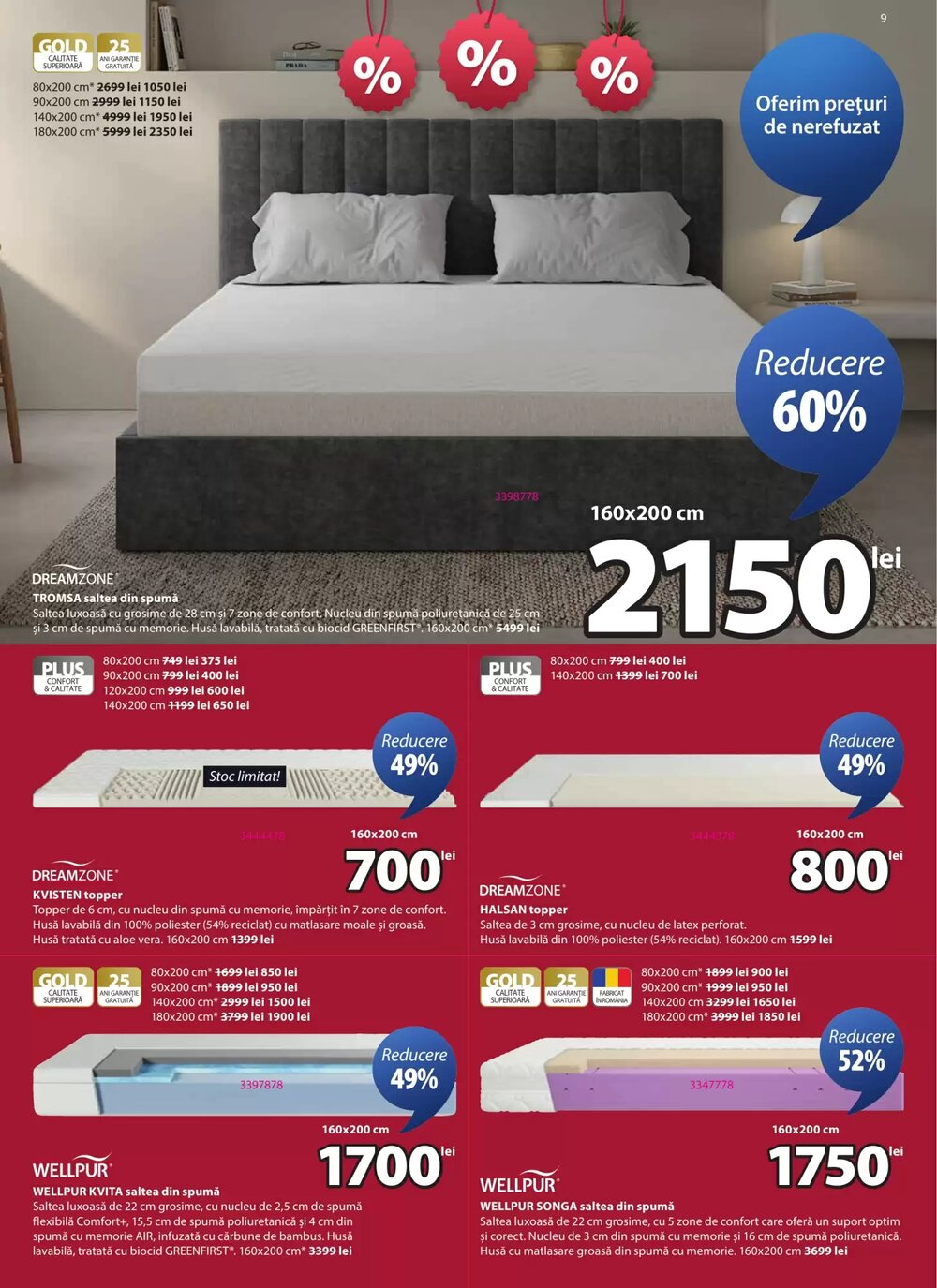 Catalogul cu oferte JYSK valabil de la 01.01.2026 - Pagina 9.