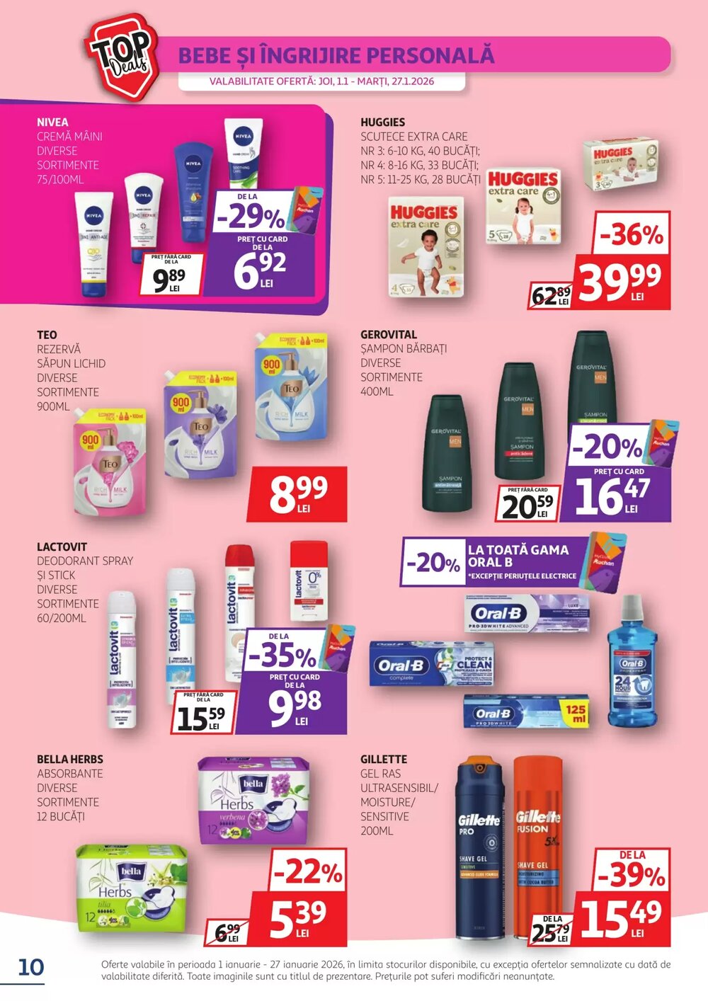 Catalogul cu oferte Auchan valabil de la 01.01.2026 - Pagina 10.