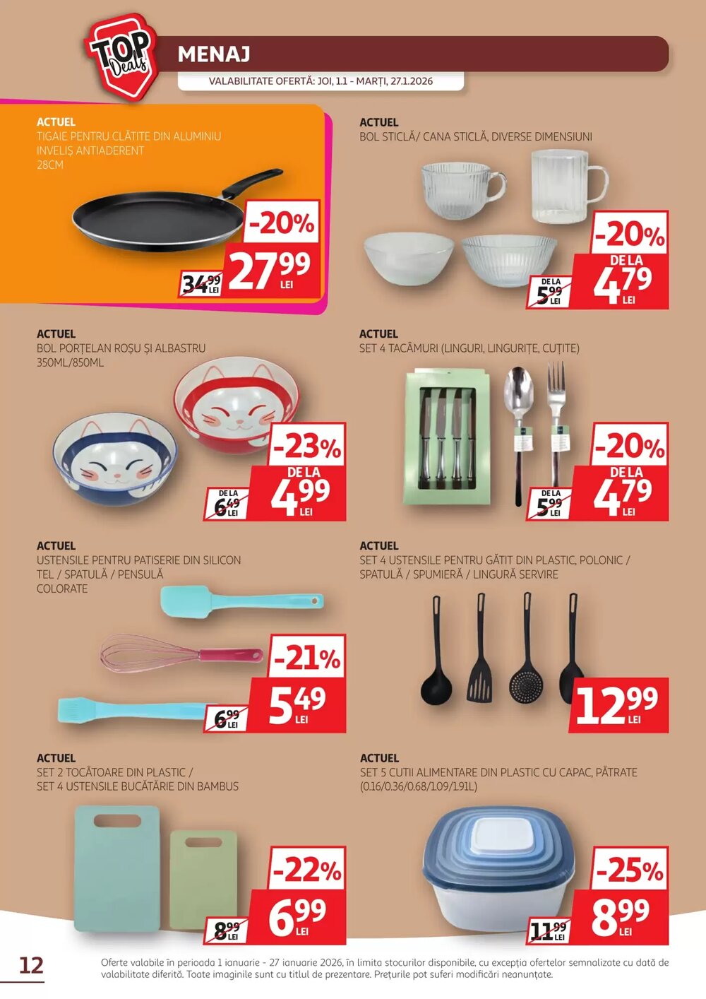 Catalogul cu oferte Auchan valabil de la 01.01.2026 - Pagina 12.