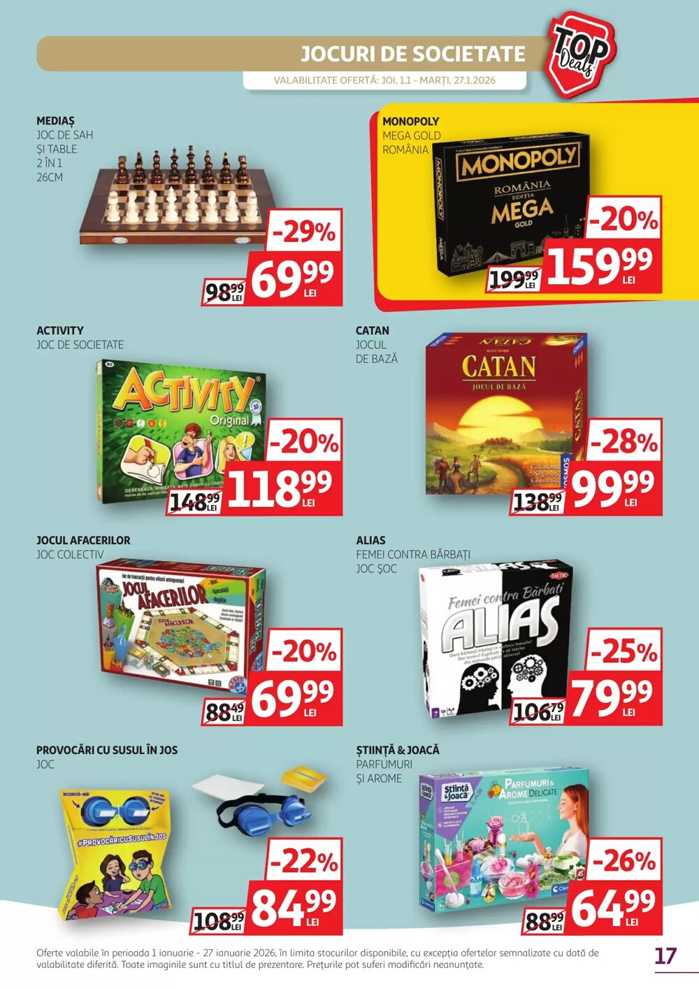 Catalogul cu oferte Auchan valabil de la 01.01.2026 - Pagina 17.