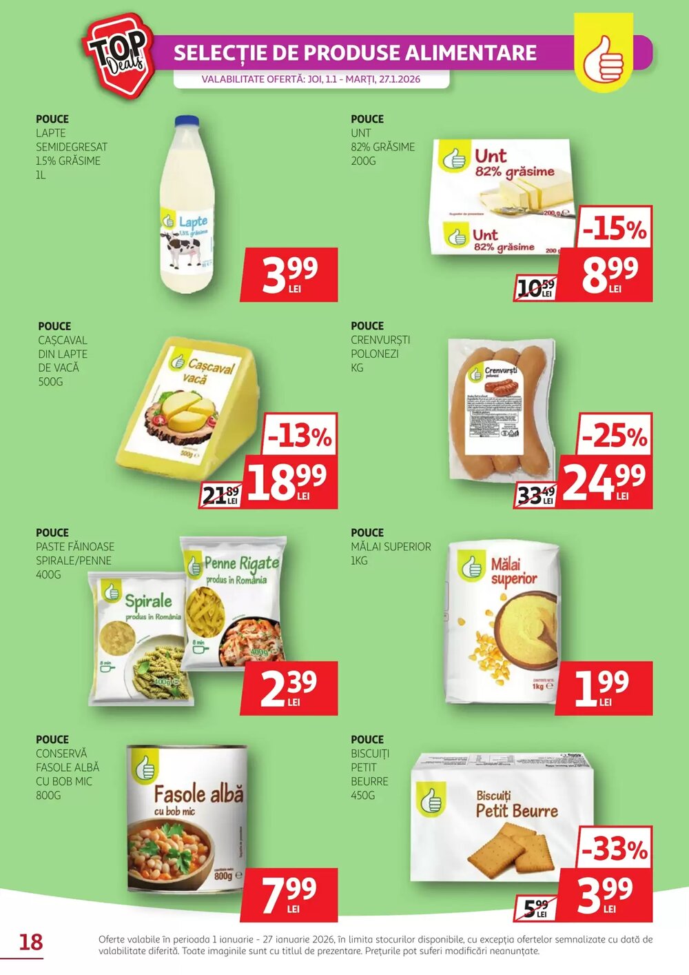 Catalogul cu oferte Auchan valabil de la 01.01.2026 - Pagina 18.