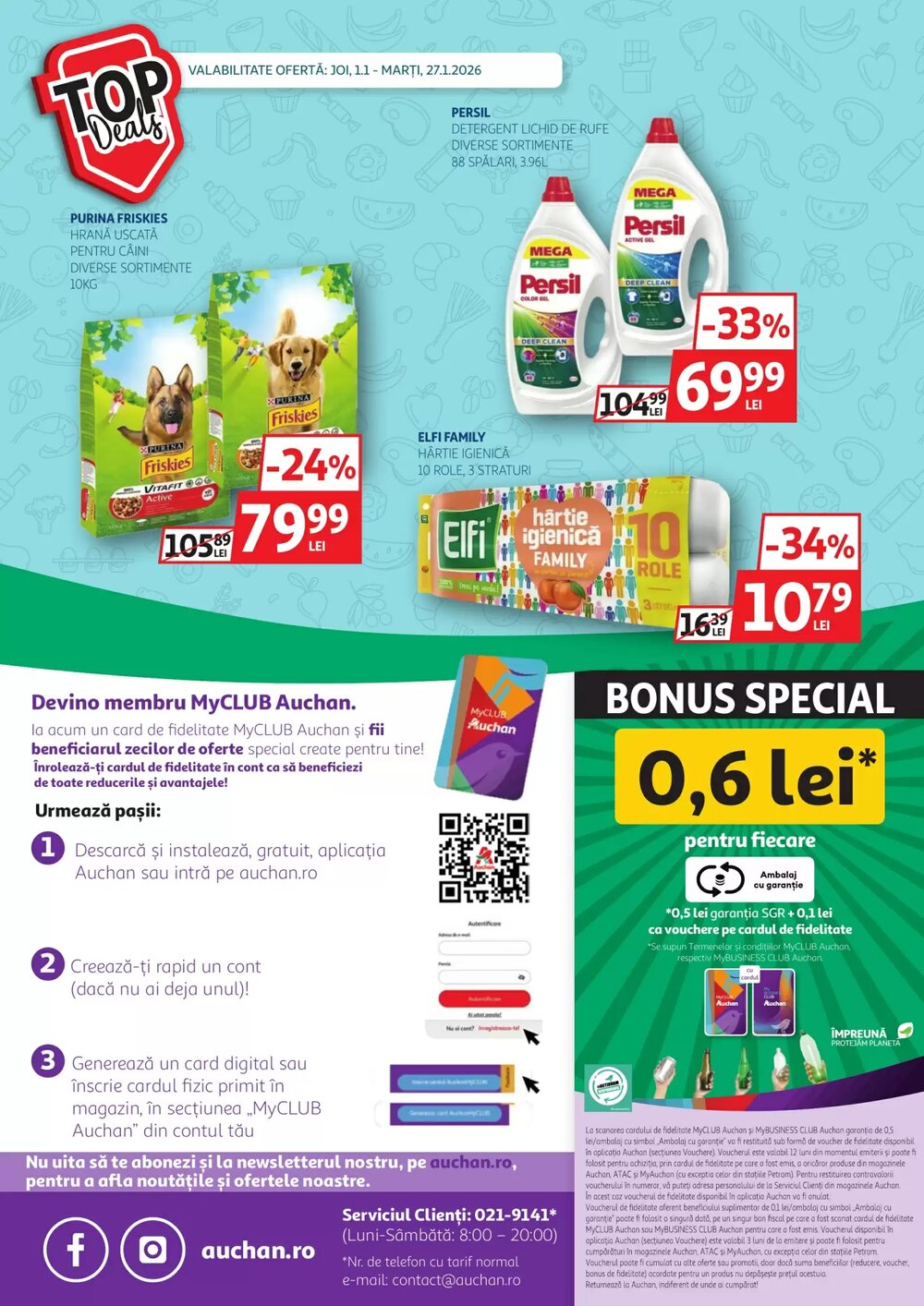 Catalogul cu oferte Auchan valabil de la 01.01.2026 - Pagina 20.