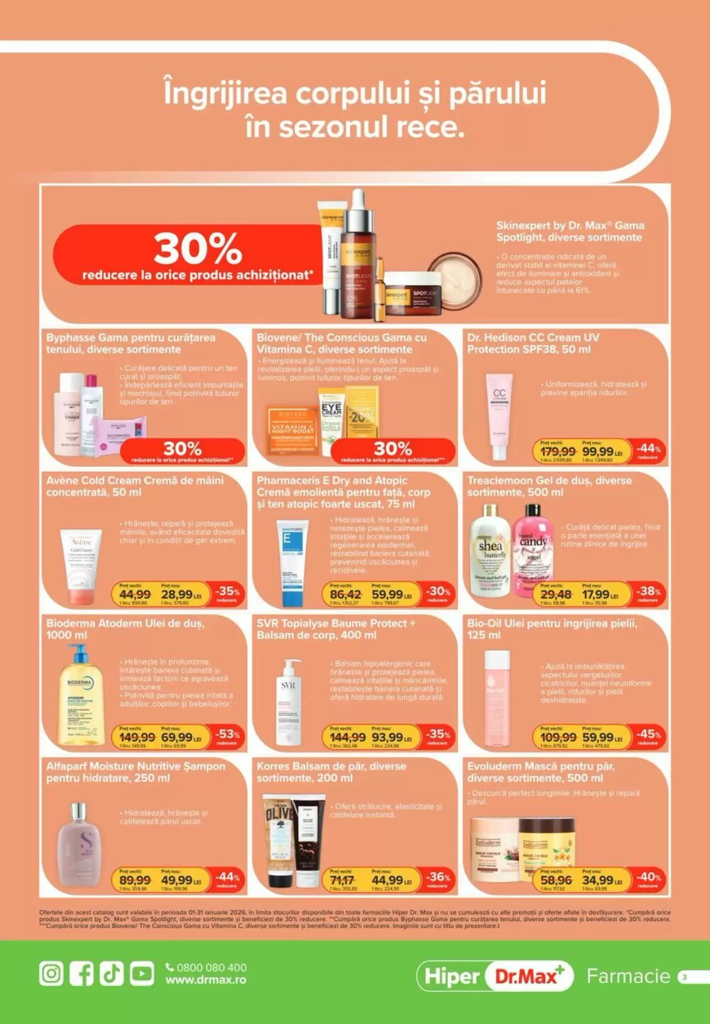 Catalogul cu oferte Dr.Max valabil de la 01.01.2026 - Pagina 3.
