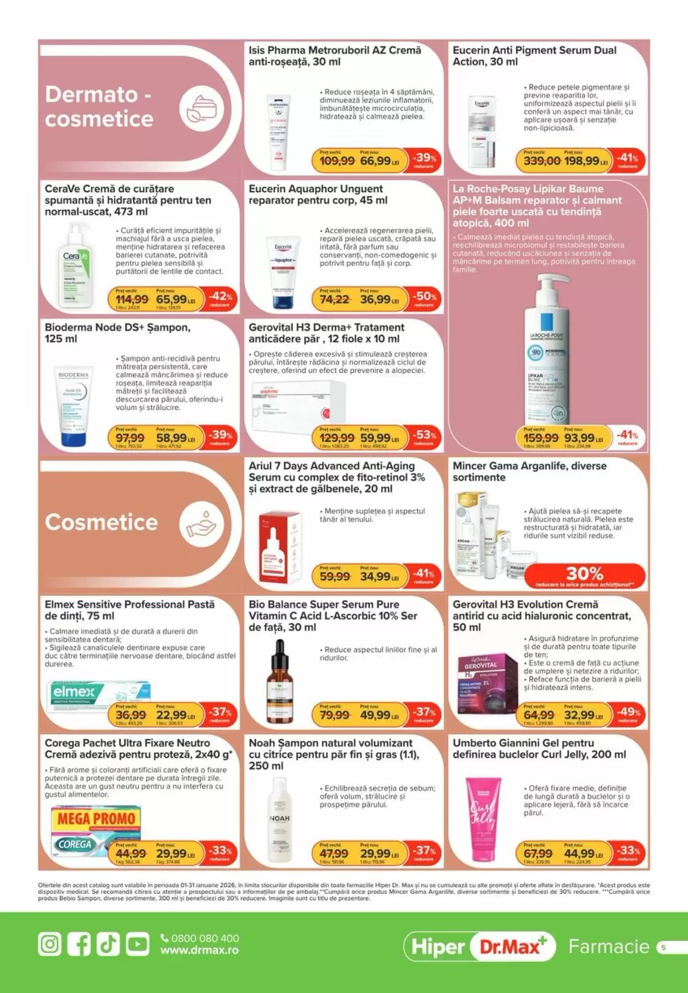 Catalogul cu oferte Dr.Max valabil de la 01.01.2026 - Pagina 5.