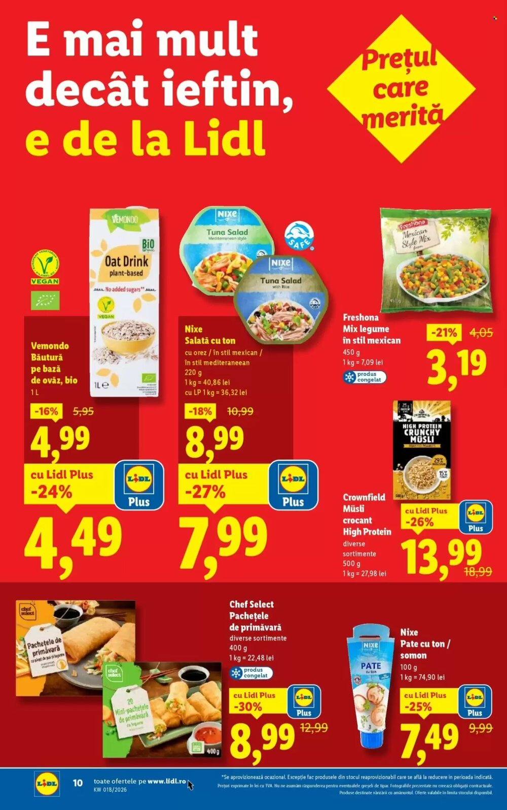 Catalogul cu oferte Lidl valabil de la 02.01.2026 - Pagina 10.