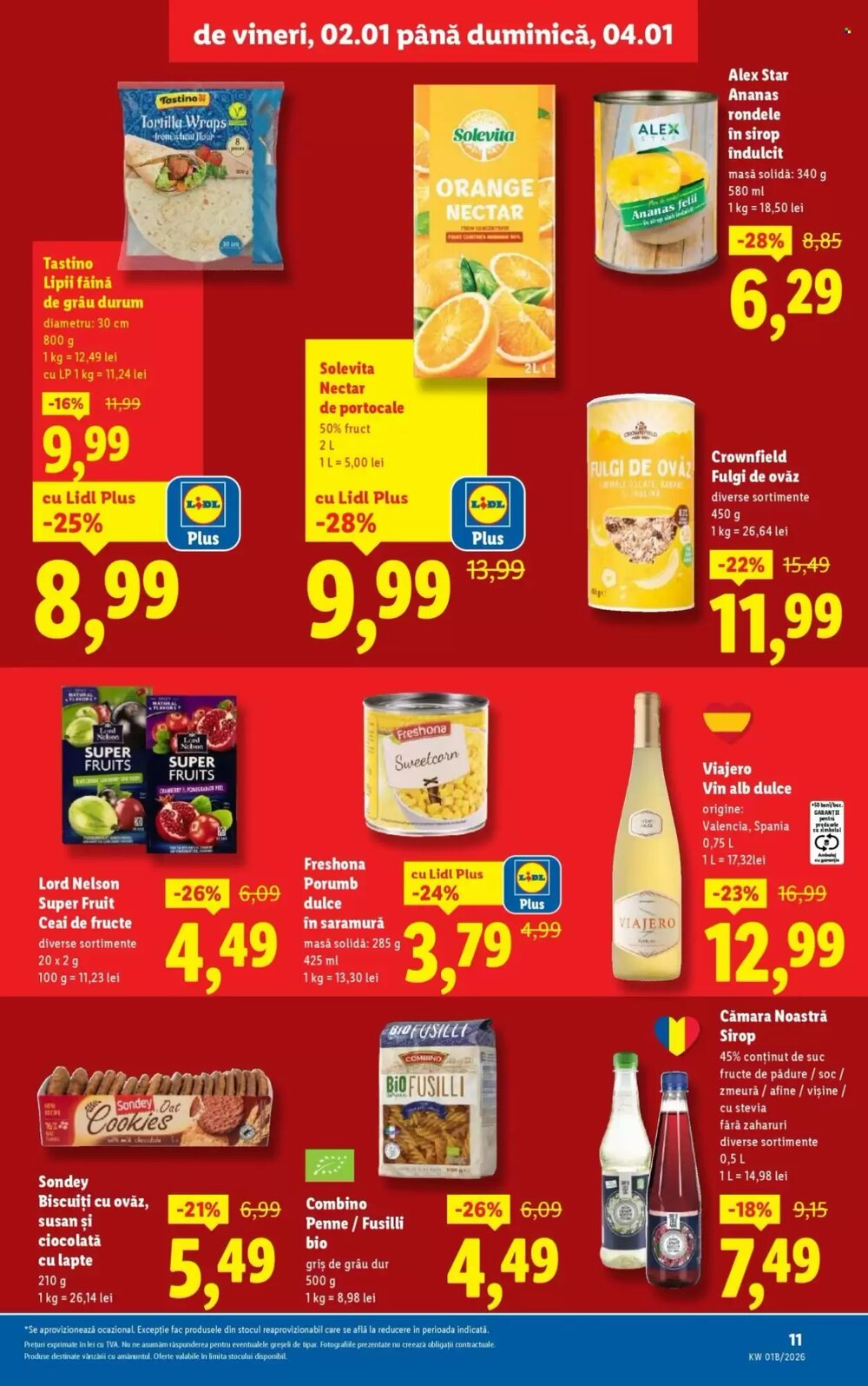 Catalogul cu oferte Lidl valabil de la 02.01.2026 - Pagina 11.