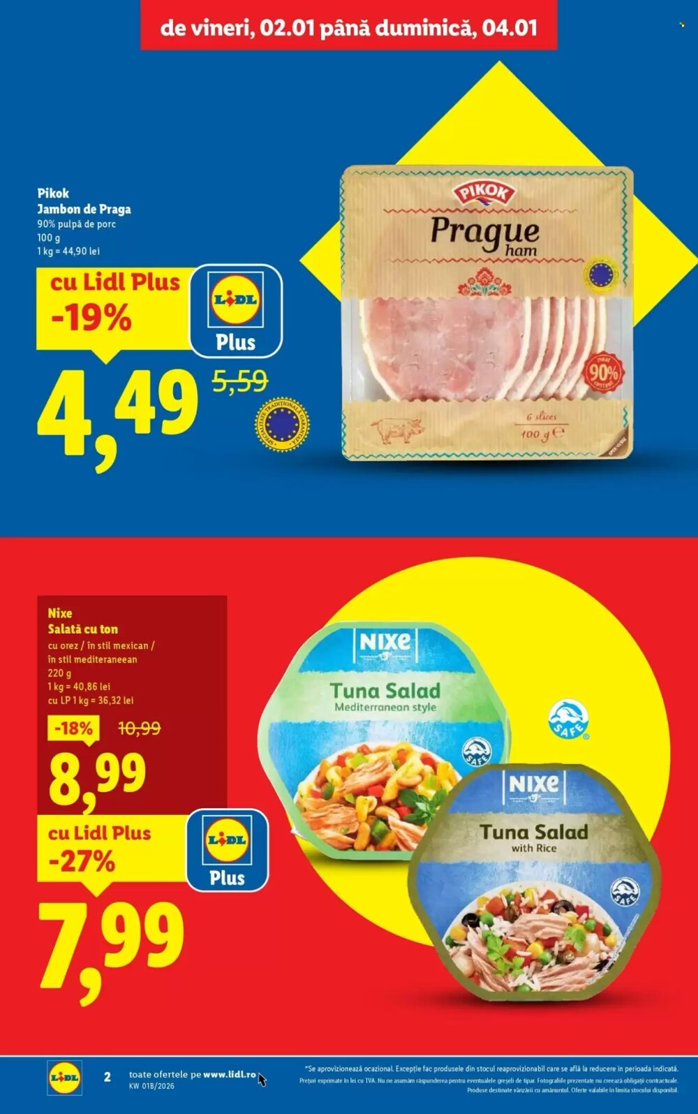 Catalogul cu oferte Lidl valabil de la 02.01.2026 - Pagina 2.