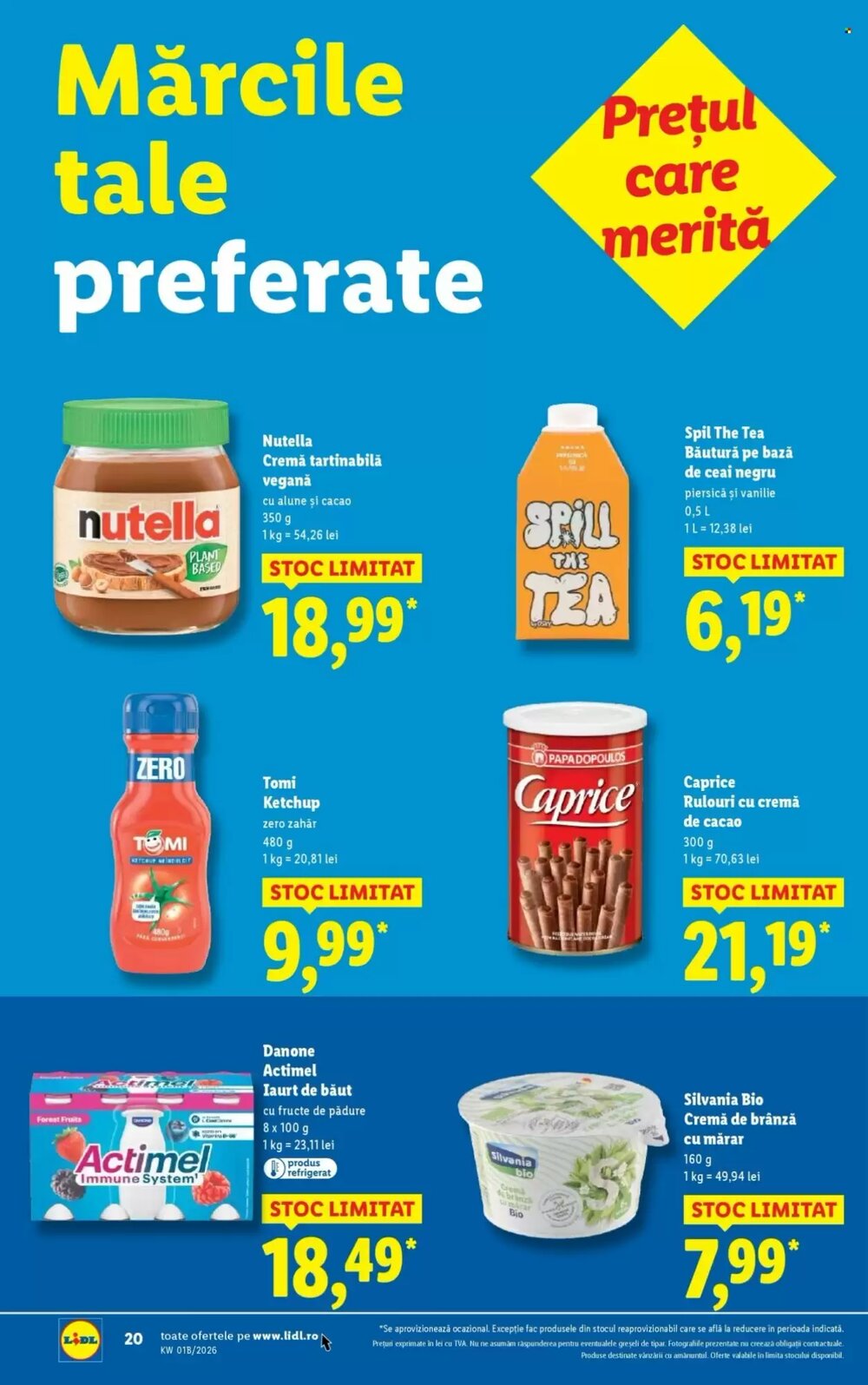Catalogul cu oferte Lidl valabil de la 02.01.2026 - Pagina 20.