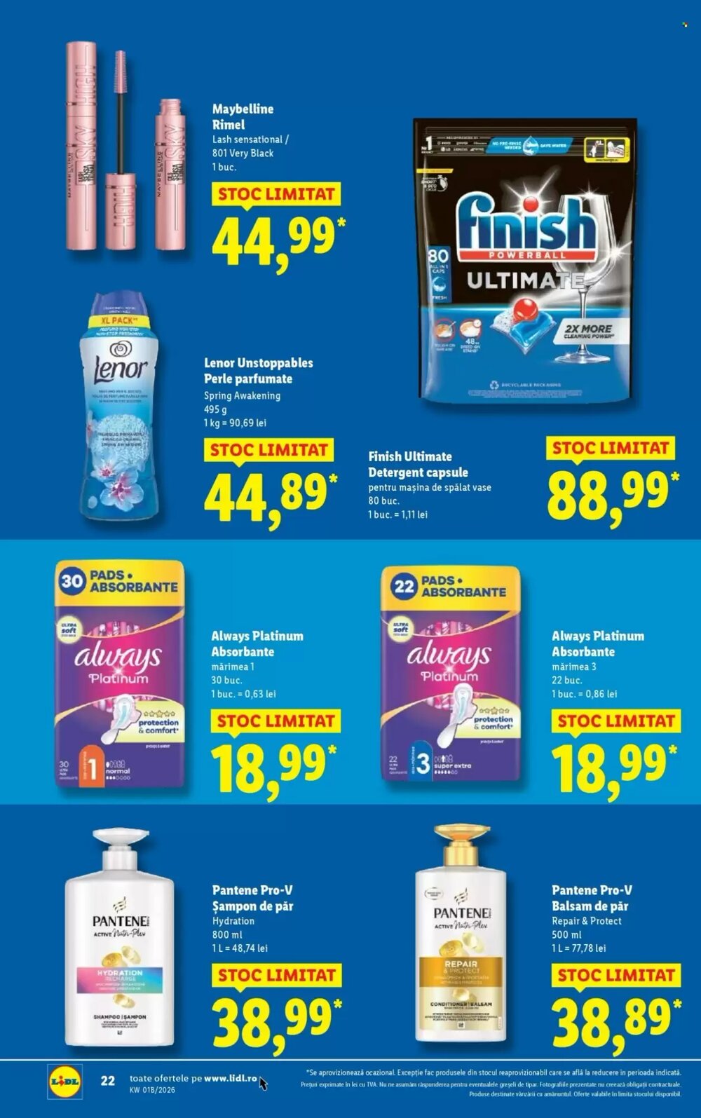 Catalogul cu oferte Lidl valabil de la 02.01.2026 - Pagina 22.
