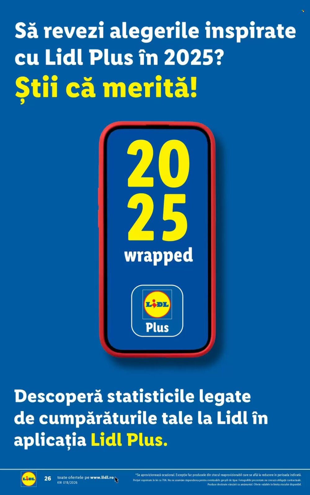 Catalogul cu oferte Lidl valabil de la 02.01.2026 - Pagina 26.