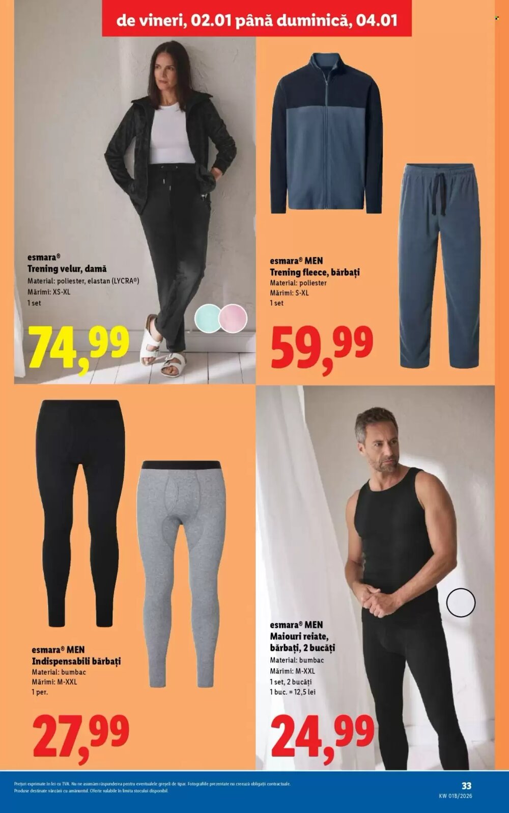 Catalogul cu oferte Lidl valabil de la 02.01.2026 - Pagina 33.