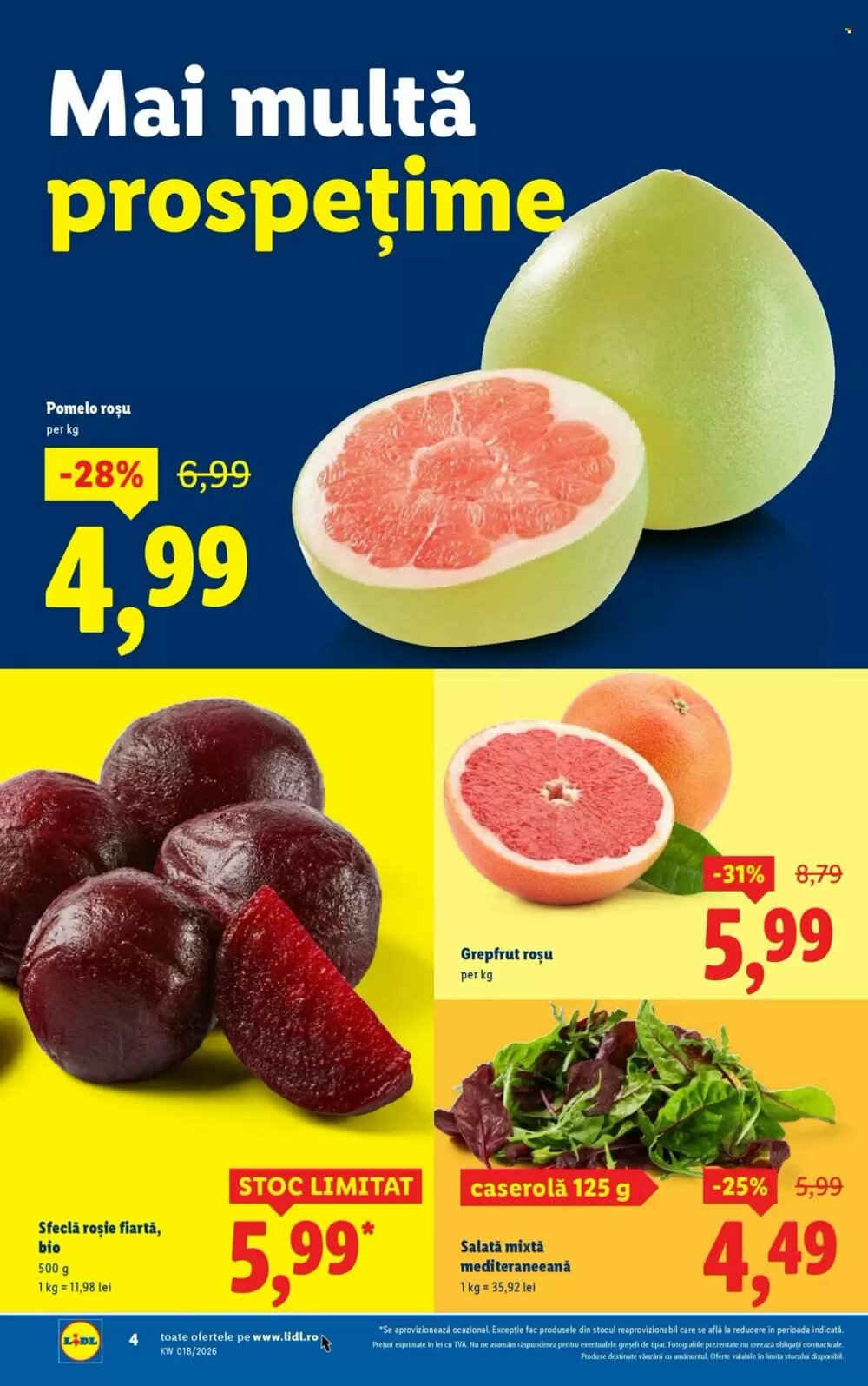Catalogul cu oferte Lidl valabil de la 02.01.2026 - Pagina 4.