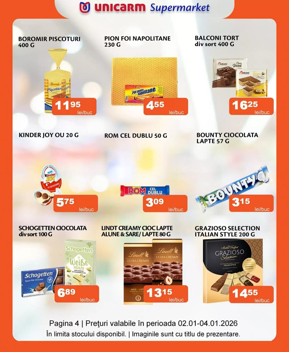 Catalogul cu oferte Unicarm valabil de la 02.01.2026 - Pagina 4.