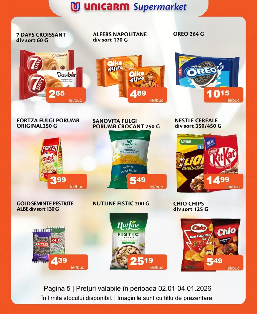 Catalogul cu oferte Unicarm valabil de la 02.01.2026 - Pagina 5.