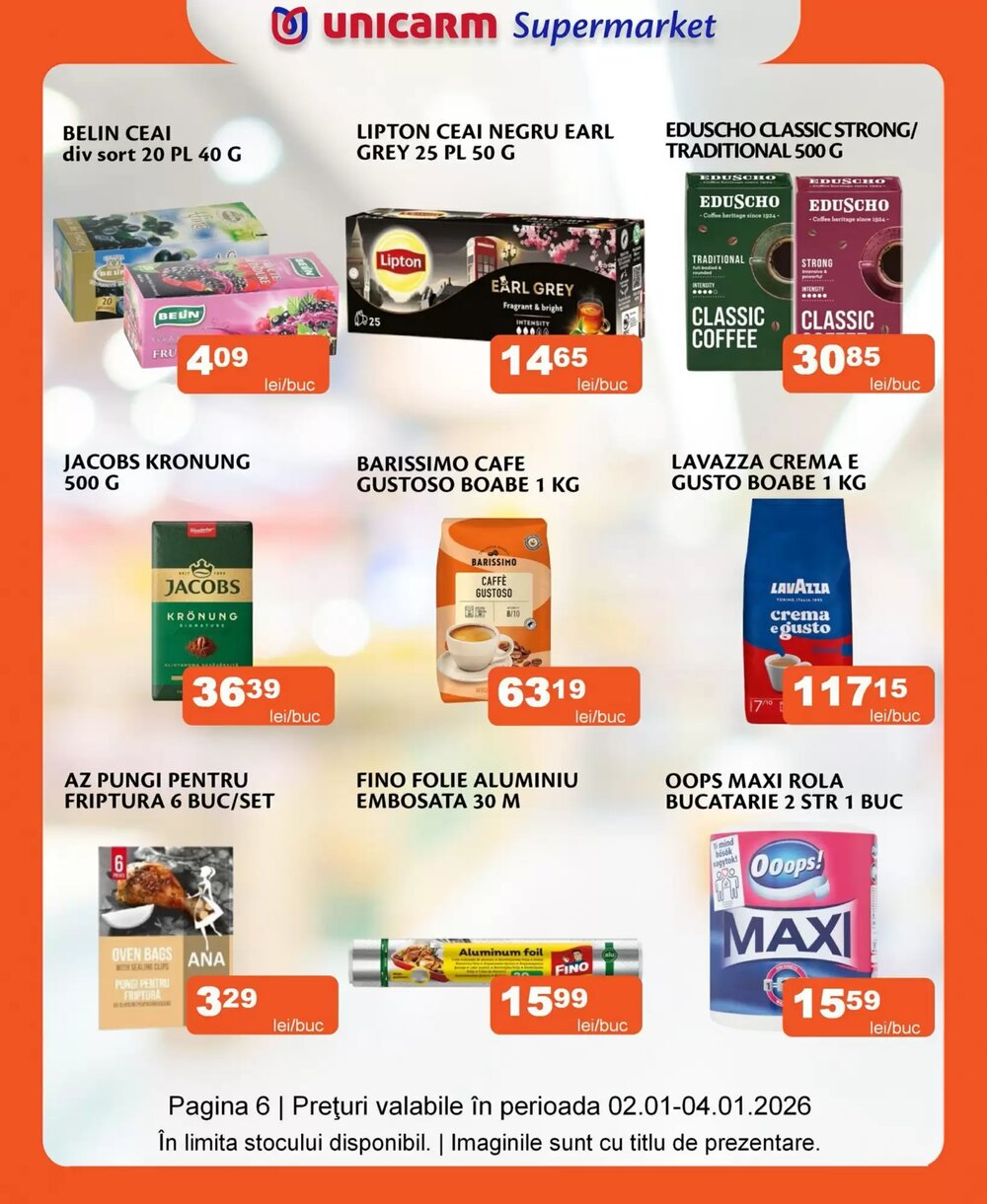 Catalogul cu oferte Unicarm valabil de la 02.01.2026 - Pagina 6.
