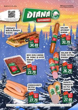 Catalogul cu oferte Diana Supermarket valabil de la 03.01.2026