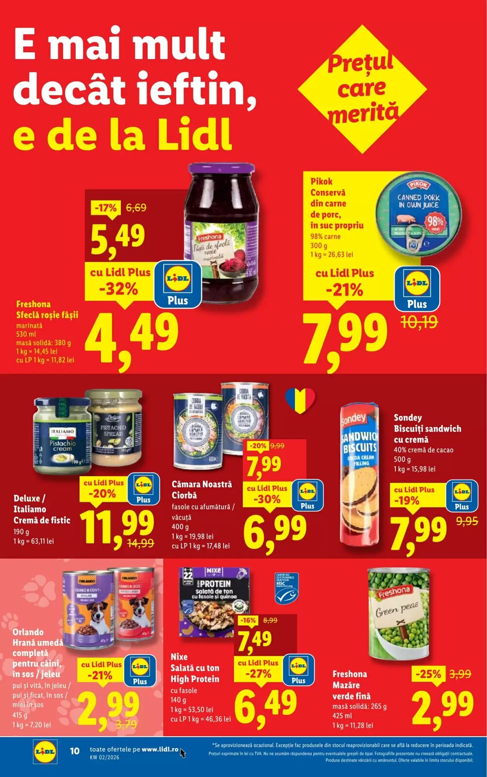 Catalogul cu oferte Lidl valabil de la 05.01.2026 - Pagina 10.