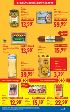 Catalogul cu oferte Lidl valabil de la 05.01.2026 - Pagina 13.