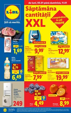 Catalogul cu oferte Lidl valabil de la 05.01.2026
