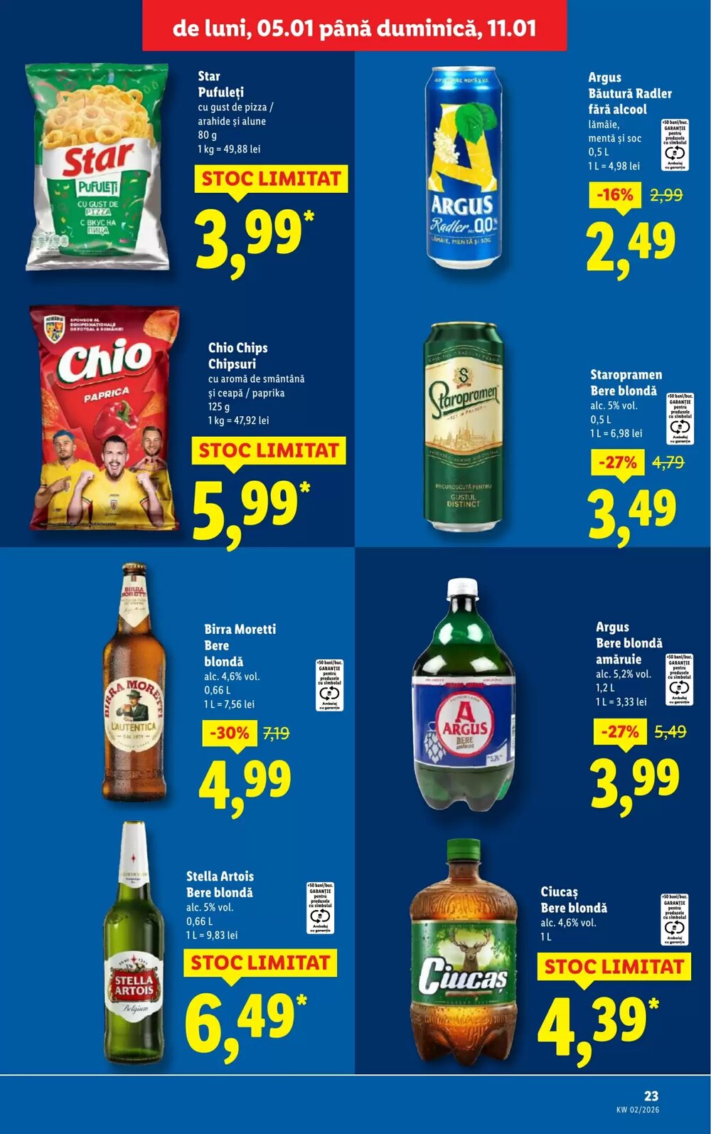 Catalogul cu oferte Lidl valabil de la 05.01.2026 - Pagina 23.