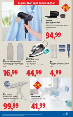 Catalogul cu oferte Lidl valabil de la 05.01.2026 - Pagina 29.