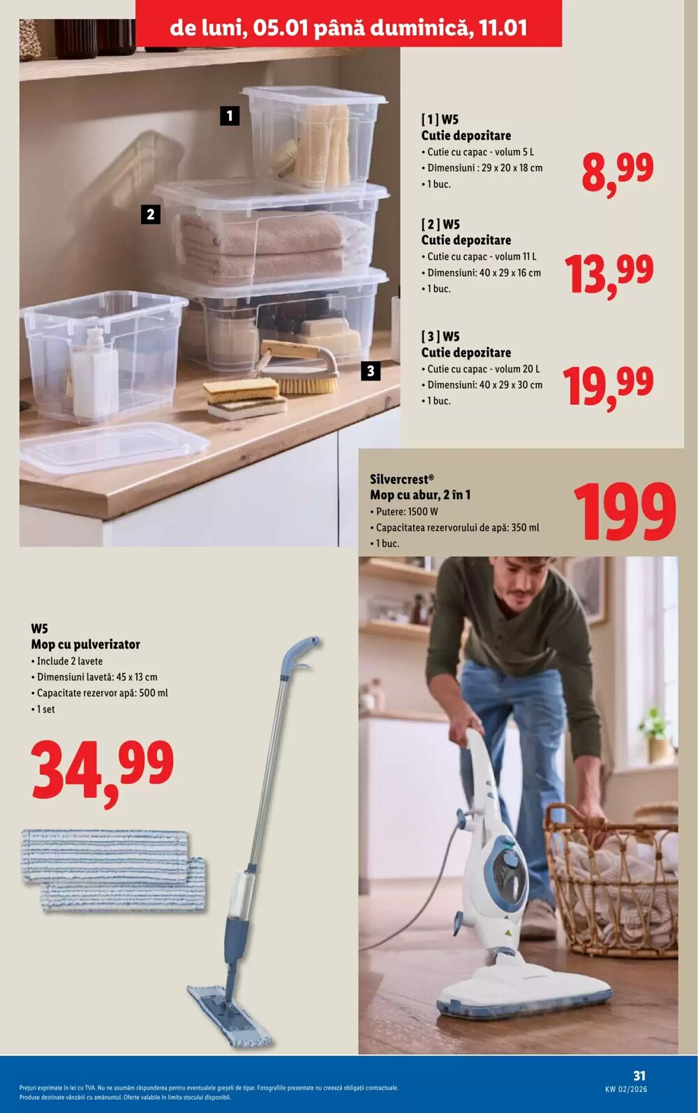 Catalogul cu oferte Lidl valabil de la 05.01.2026 - Pagina 31.