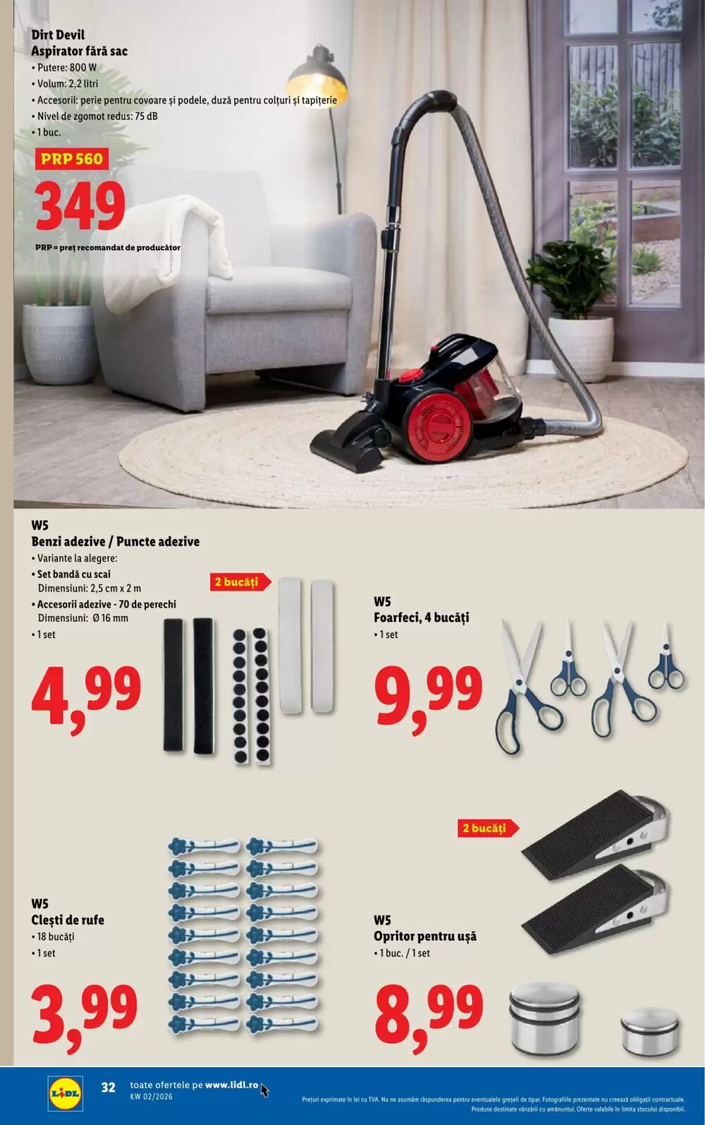 Catalogul cu oferte Lidl valabil de la 05.01.2026 - Pagina 32.