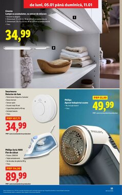 Catalogul cu oferte Lidl valabil de la 05.01.2026 - Pagina 33.