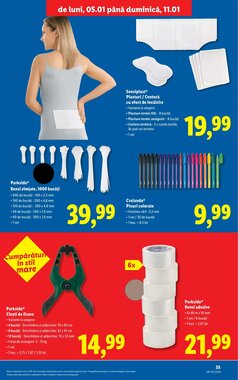 Catalogul cu oferte Lidl valabil de la 05.01.2026 - Pagina 35.