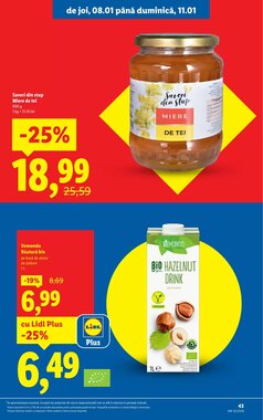 Catalogul cu oferte Lidl valabil de la 05.01.2026 - Pagina 43.