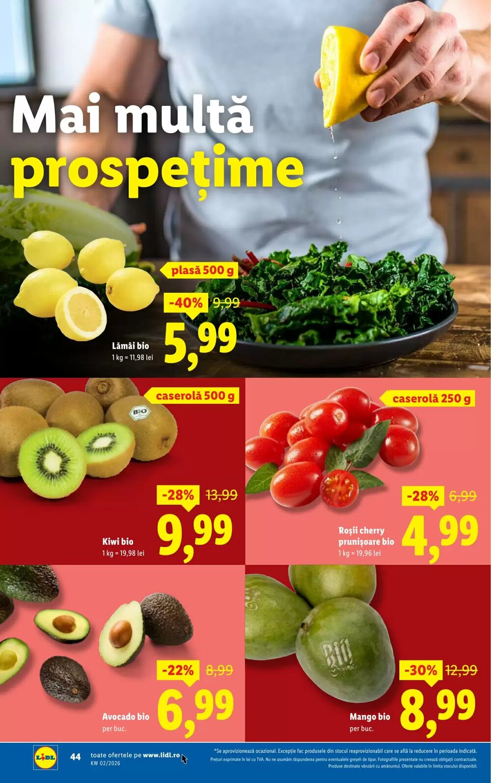 Catalogul cu oferte Lidl valabil de la 05.01.2026 - Pagina 44.