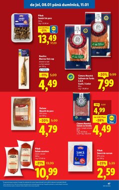 Catalogul cu oferte Lidl valabil de la 05.01.2026 - Pagina 47.